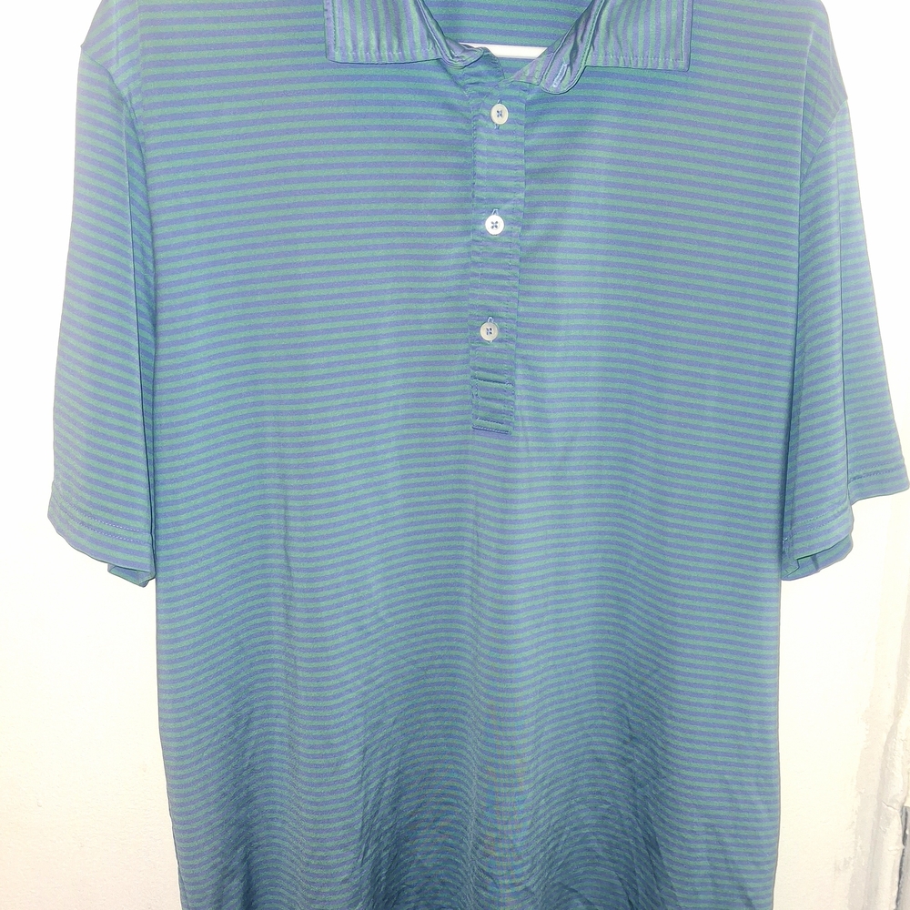 Men's Blue Striped Shirt. Ralph Lauren Polo